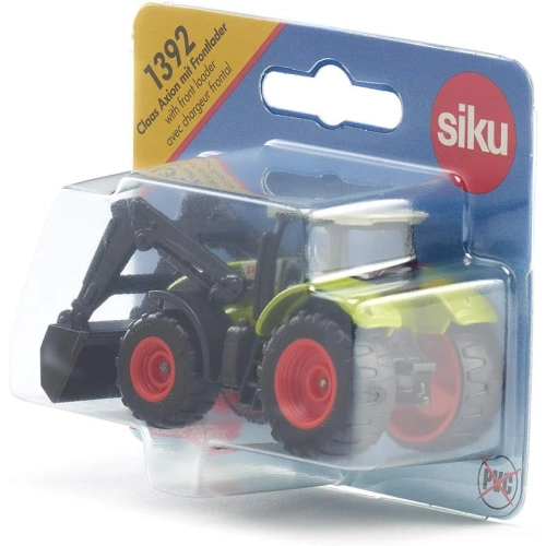 Traktorek Claas Axion z przednią ładowarką model metalowy SIKU S1392Traktorek Claas Axion z przednią ładowarką model metalowy SIKU S1392